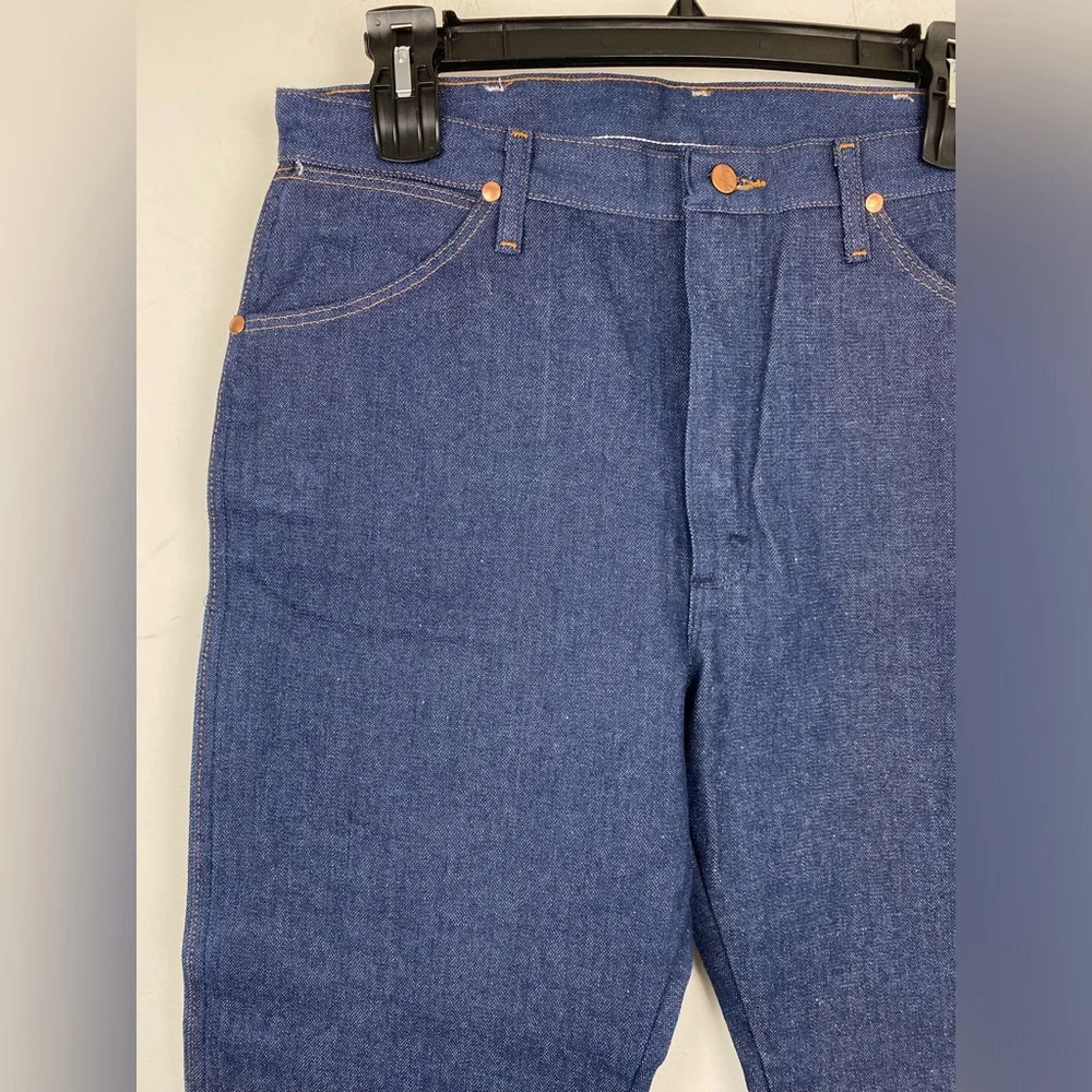 Wrangler size 36x32 Blue Denim Cowboy Cut Original Fit Jeans